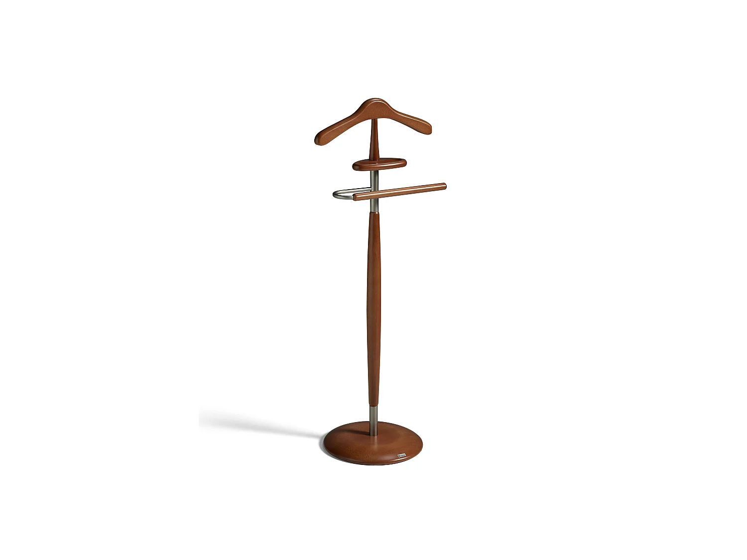 Valet de nuit - H110cm x L45cm x P32cm - hêtre massif  - Genova