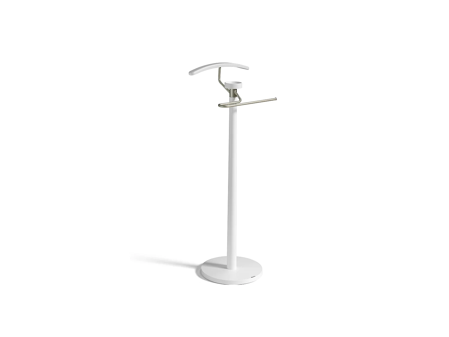 Valet de nuit - H112cm x L46cm x P34cm - hêtre massif blanc - Bold