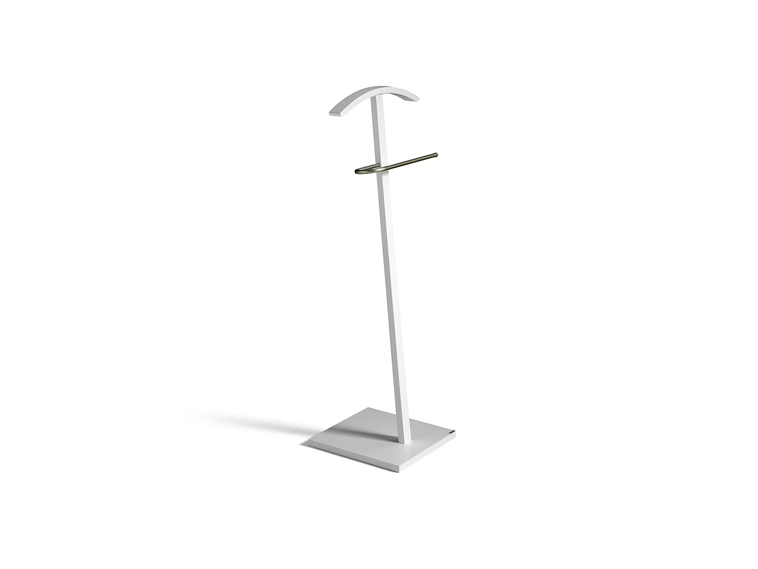 Valet de nuit - H112cm x L46cm x P32cm - hêtre massif taupe - Pisa
