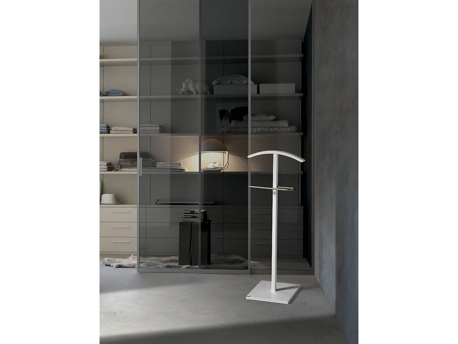 Cabide - A112cm x L46cm x F32cm - faia maciça taupe - Lines