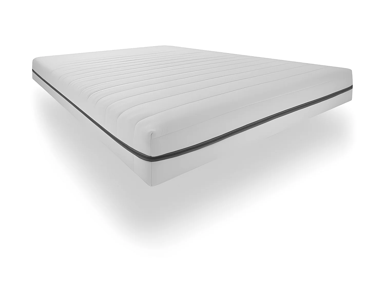 Matelas ergonomique, 7 zones, Matelas 120x200, 15cm, respirant, 2 degrés de fermeté, mousse froide