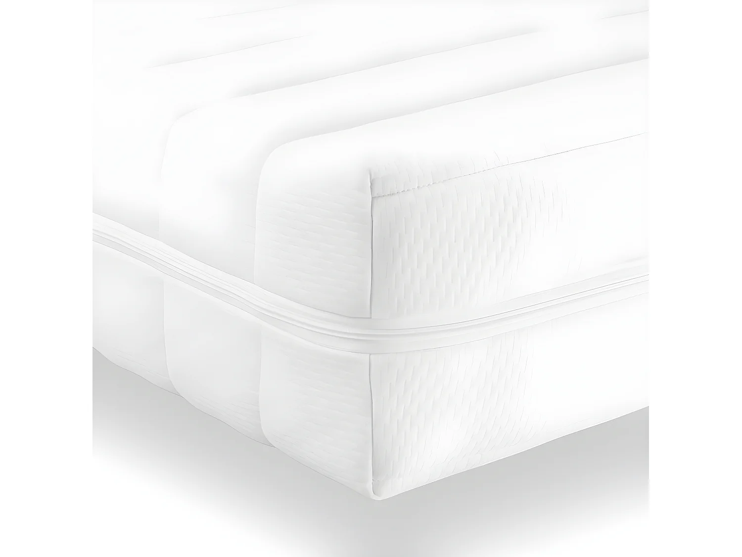 Matelas 90x200 en mousse froide, ergonomique, 7 zones, 15 cm, respirant, matelas ferme / mi-ferme
