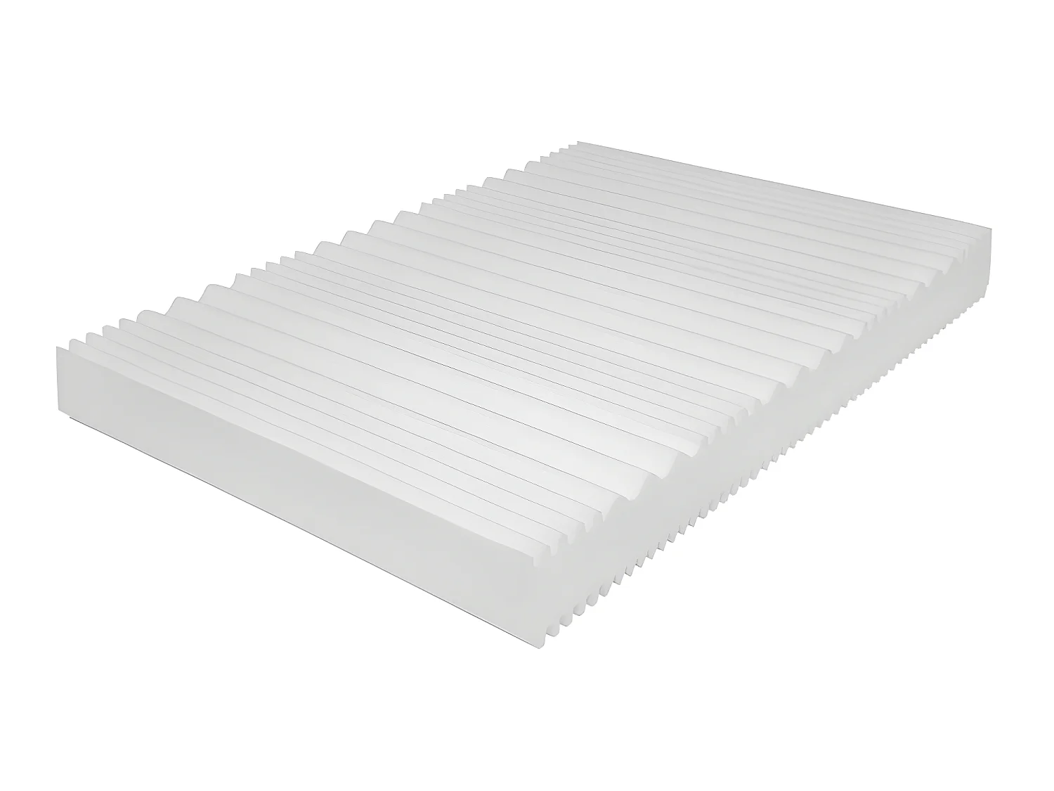 Matelas 90x200 en mousse froide, ergonomique, 7 zones, 15 cm, respirant, matelas ferme / mi-ferme