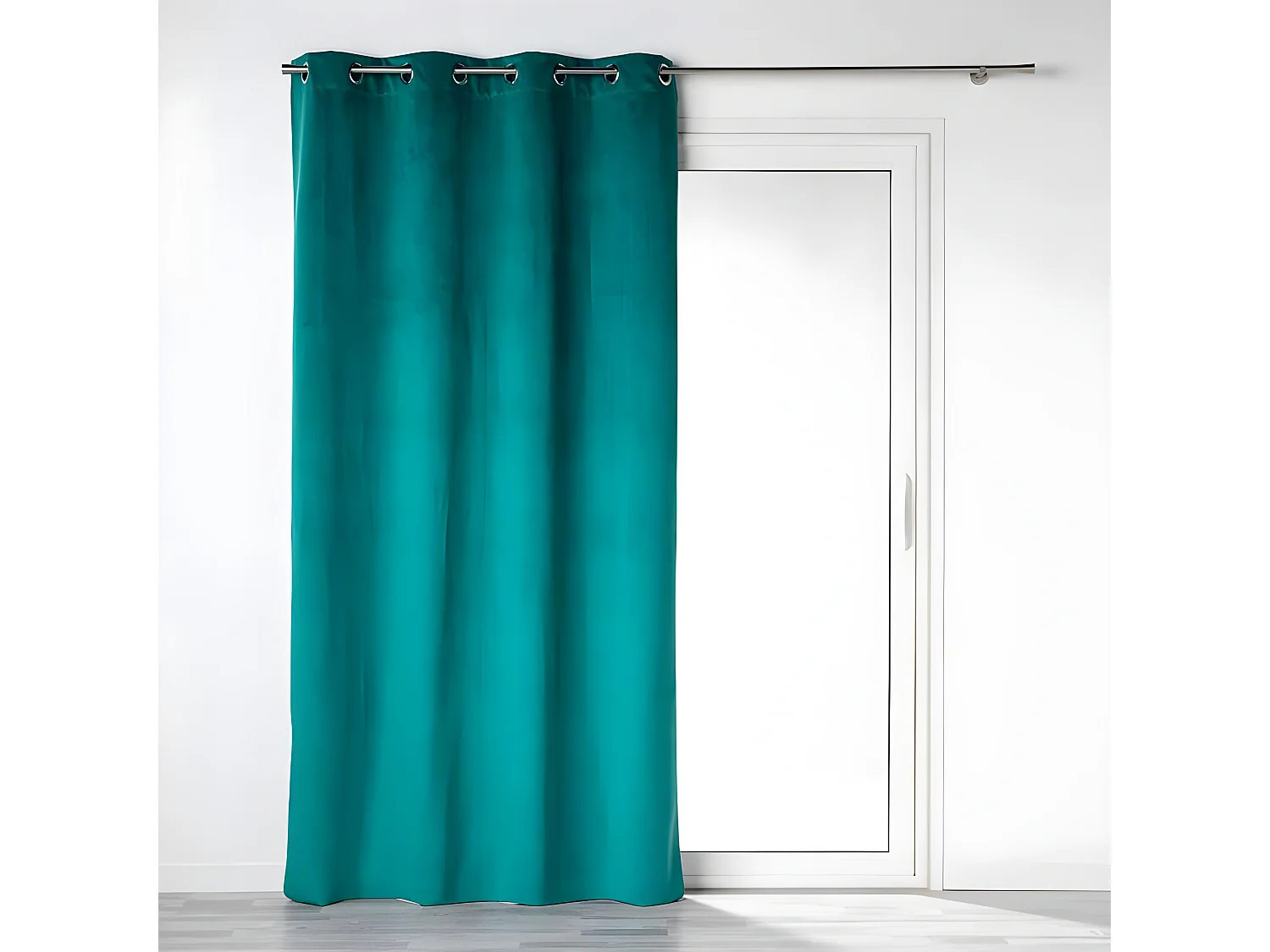Rideau Occultant "Velounight" 135x260cm Émeraude