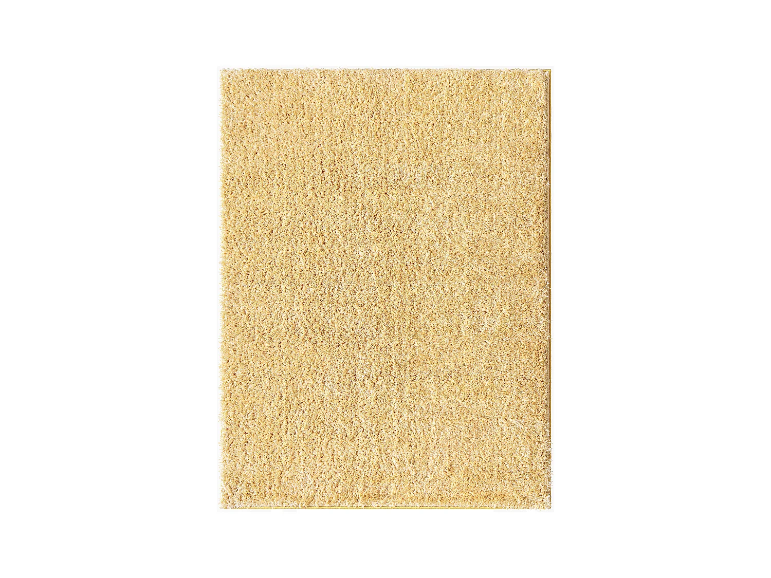 Zacht Hoogpolig Shaggy Tapijt - Geel - 120x180cm - SOSO