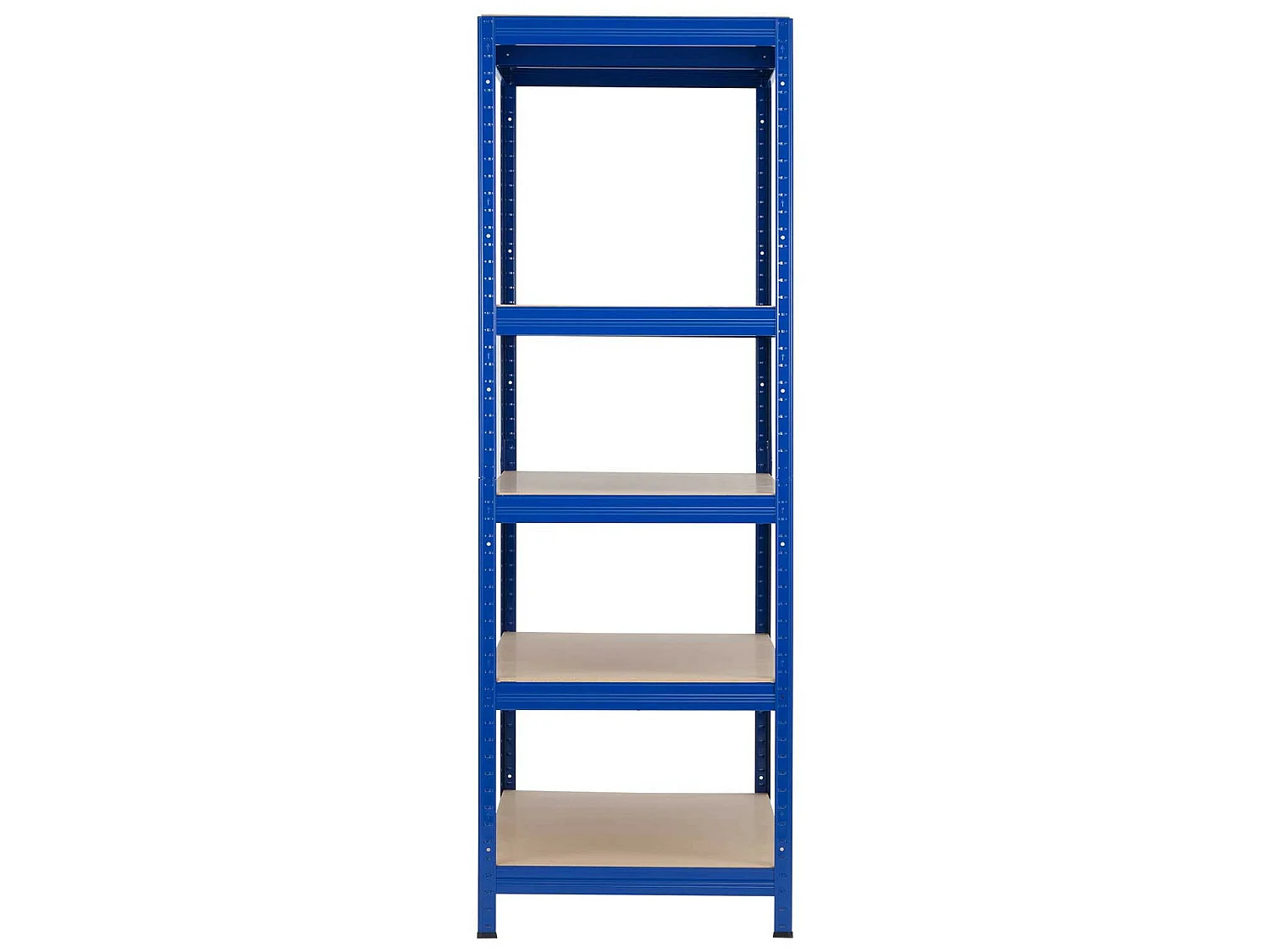 Rayonnage modulaire avec 5 étagères réglables 180x120x60cm 1250Kg O91