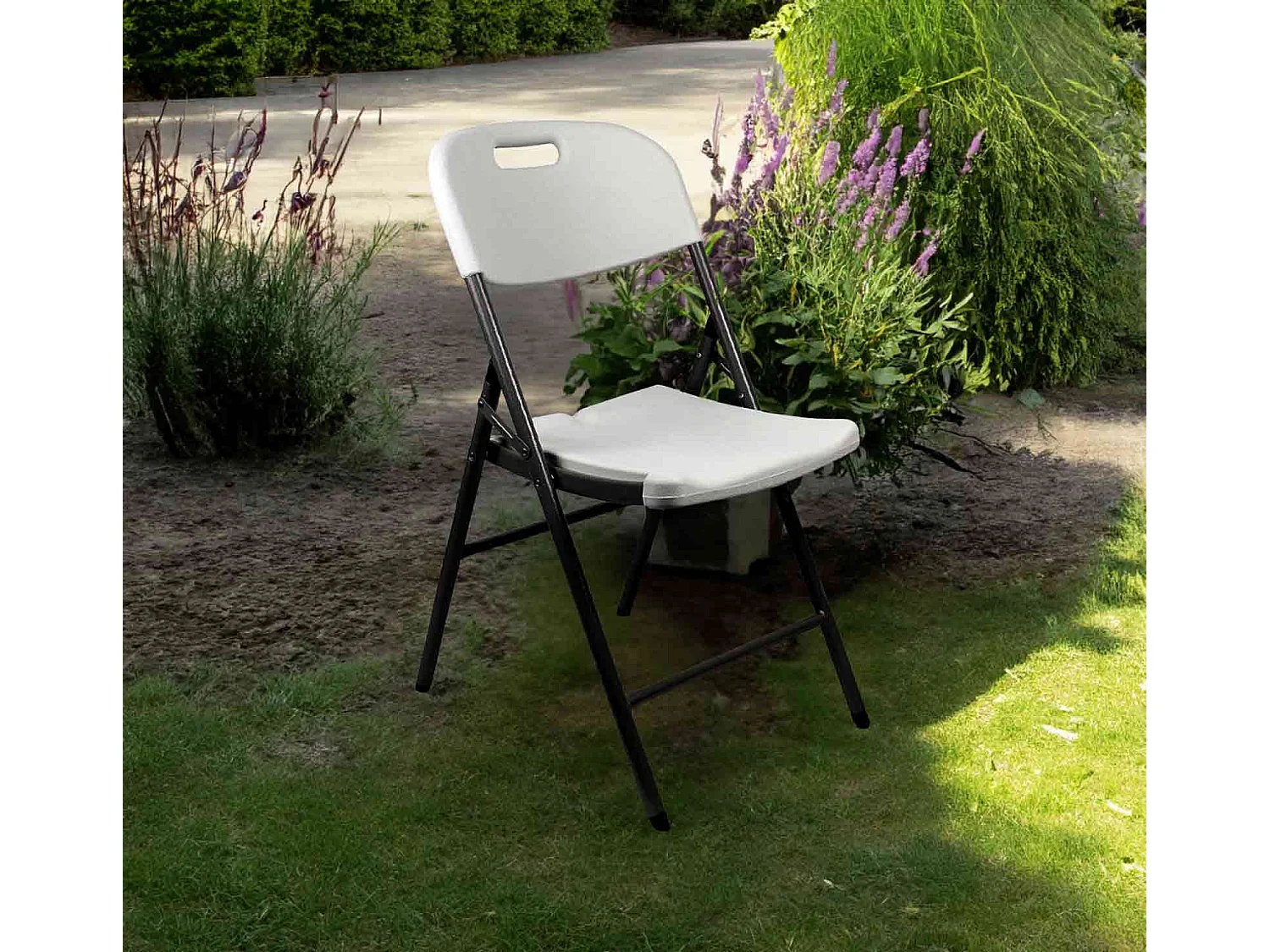 Pack 10 Chaises Pliantes avec Poignée 47x58x87cm O91