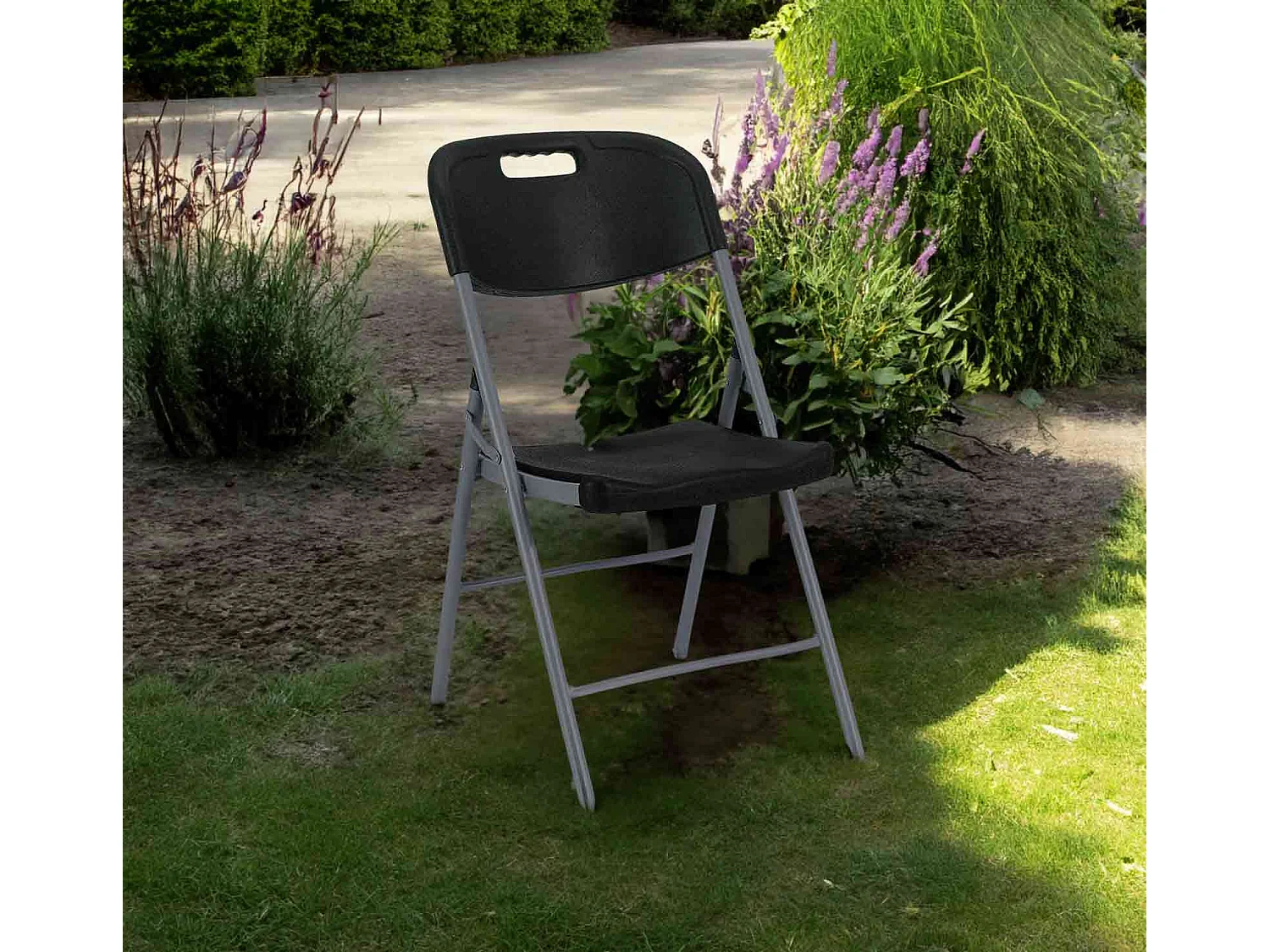 Pack 10 Chaises Pliantes avec Poignée 47x58x87cm O91