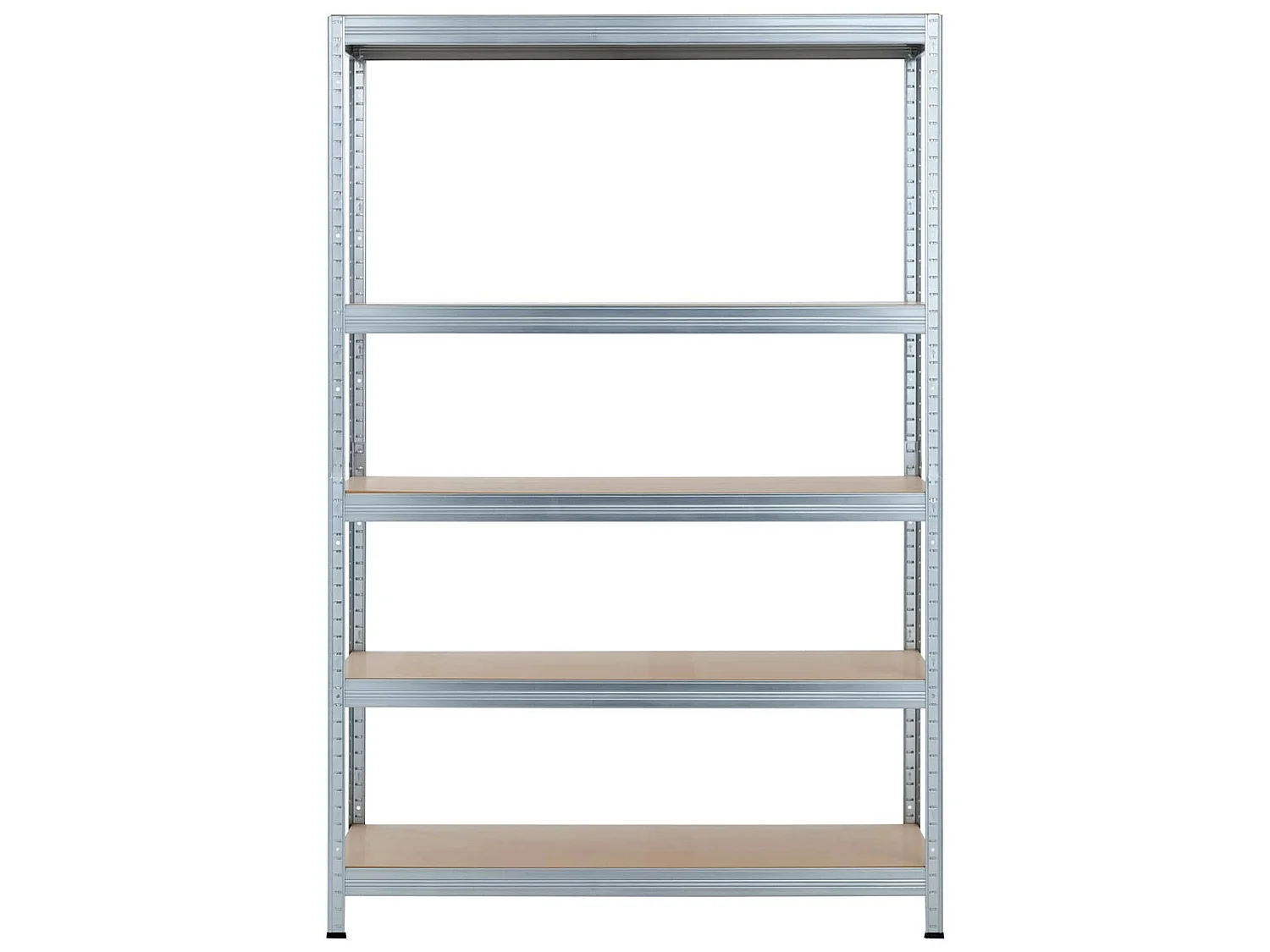 Scaffale modulare a 5 ripiani regolabili 180x120x60cm 1250Kg O91