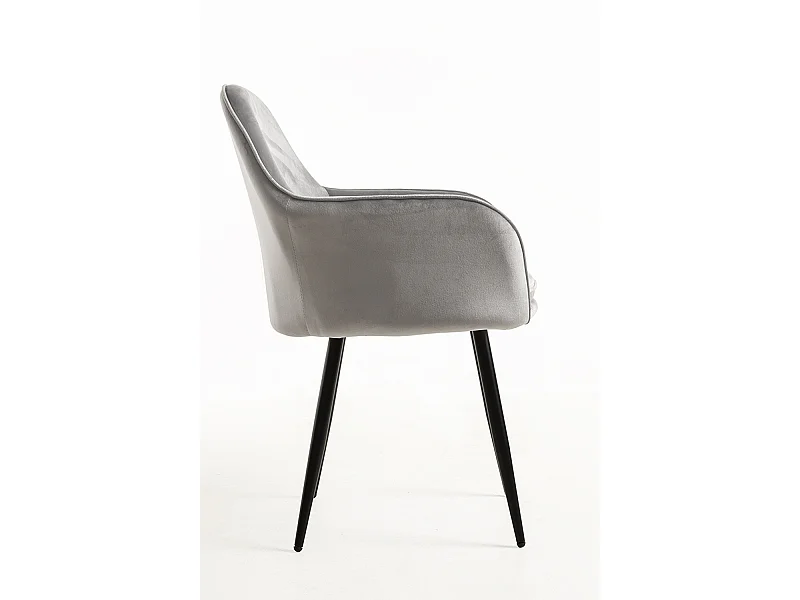 Packs Sillas Comedor - Pack 4 Sillas Chic Black - Gris claro