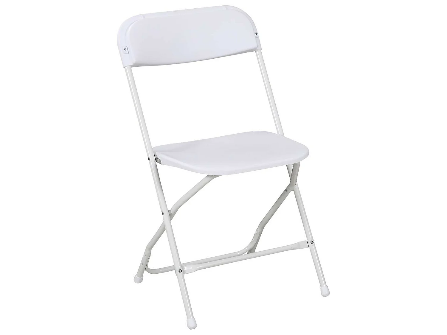 Silla Plegable Blanca 49x44.5x80.5cm 7house