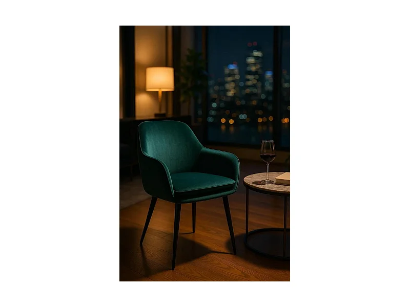 Sillas Comedor - Silla Chic Black - Verde