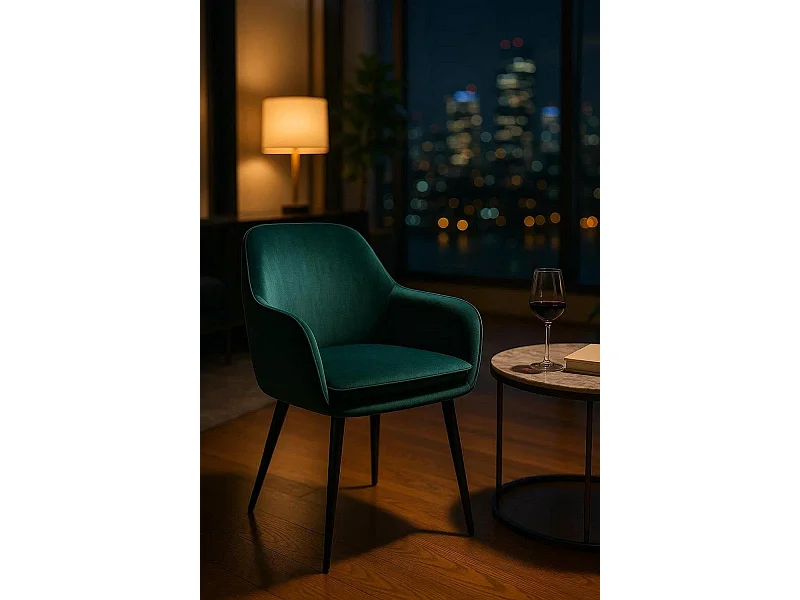 Sillas Comedor - Silla Chic Black - Verde