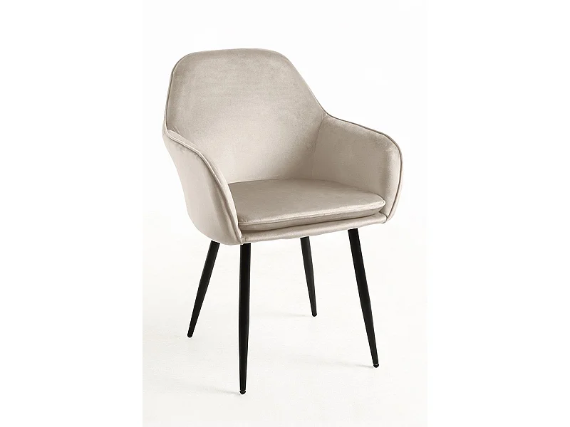 Sillas Comedor - Silla Chic Black - Beige