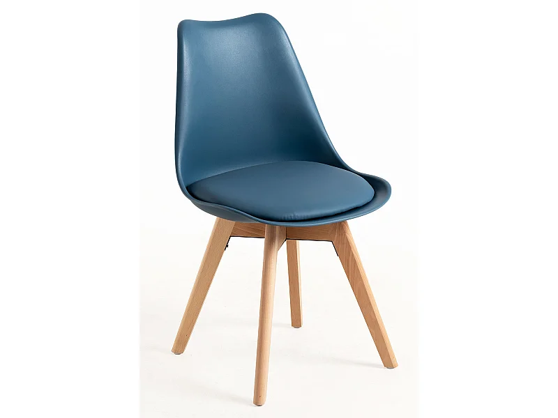 Packs Sillas Comedor - Pack 6 Sillas Synk Basic - Azul Petróleo