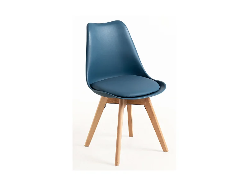 Packs Sillas Comedor - Pack 6 Sillas Synk Basic - Azul Petróleo