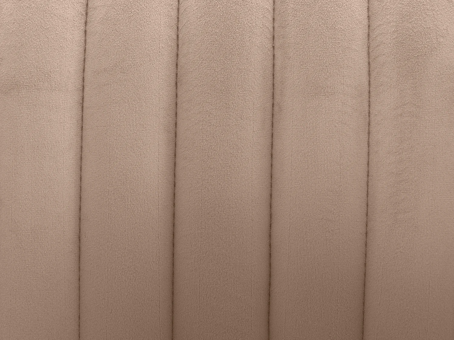 Lote de 2 sillas con brazos de terciopelo y metal dorado - Beige - ELEANA