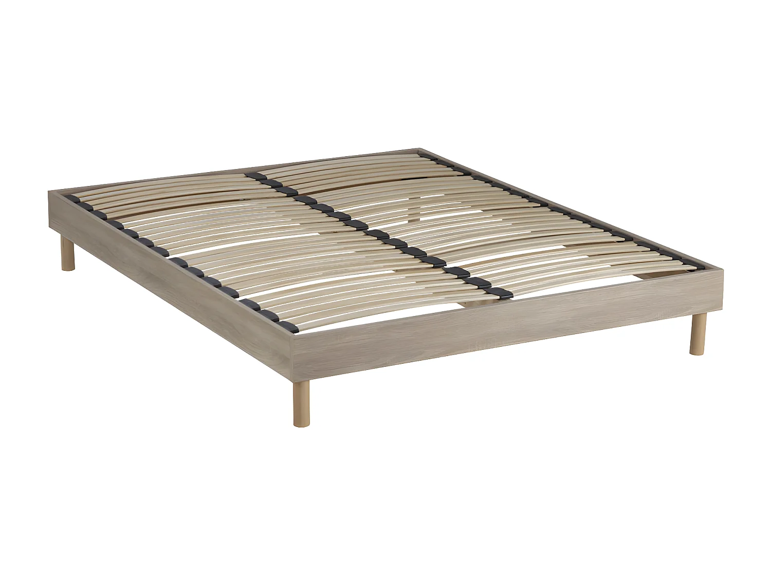 Ensemble Matelas Signature Ressorts ensachés Accueil mémoire + sommier + accessoires - 140 x 200