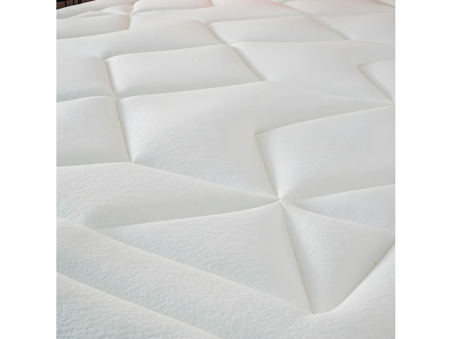 Ensemble Matelas Passion Ressorts ensachés Accueil mémoire et sommier en kit - 140 x 190 cm