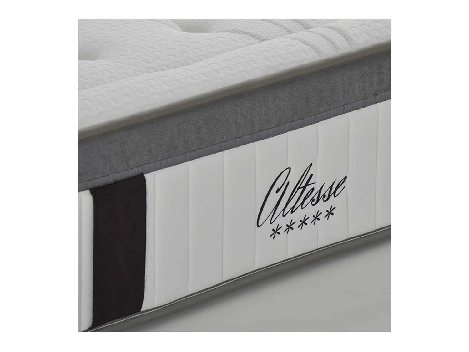 Matelas Altesse Mousse Haute densité Accueil Mémoire de forme+ sommier + accessoires - 160 x 200 cm