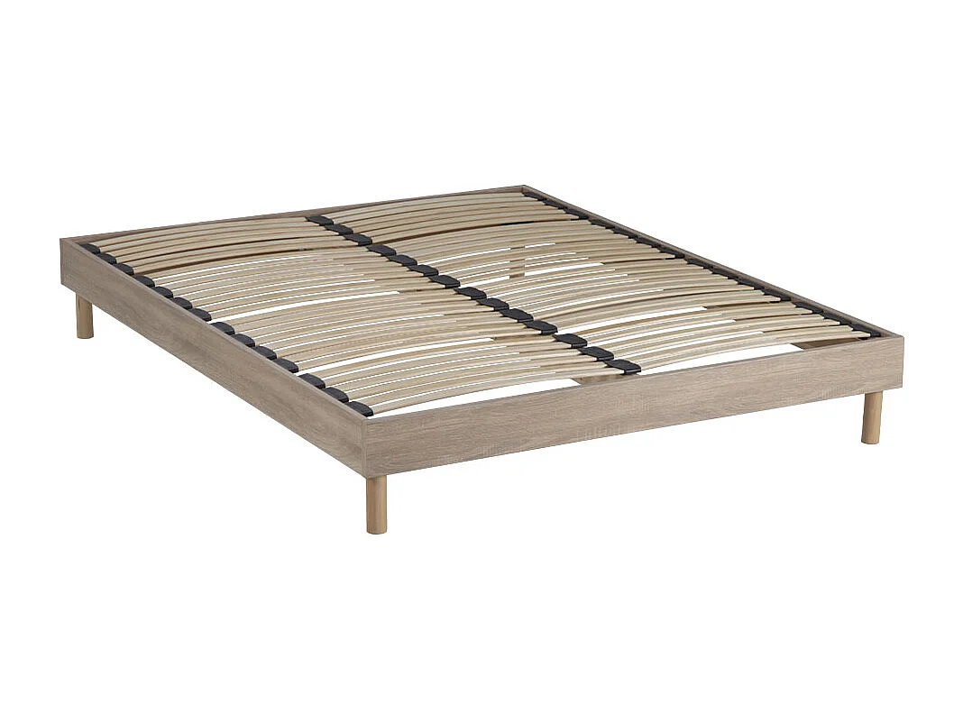 Ensemble Matelas Concorde Ressorts ensachés Accueil mémoire + sommier + accessoires - 180 x 200