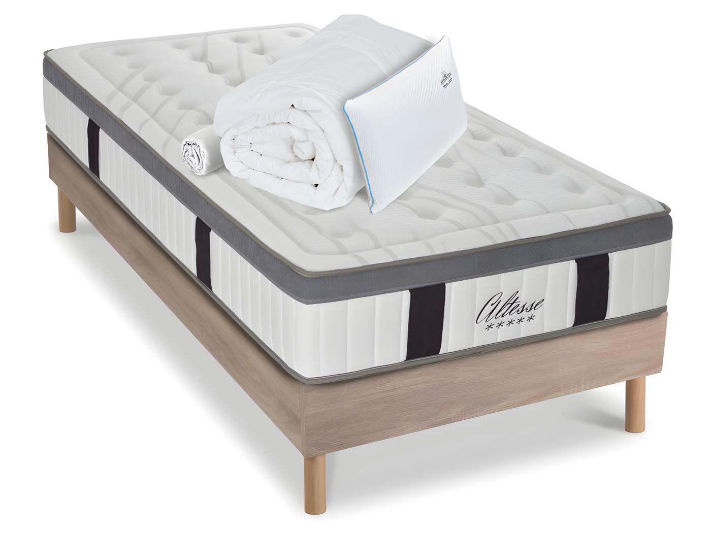 Matelas Altesse Mousse HD Accueil Mémoire De Forme+ Sommier ...