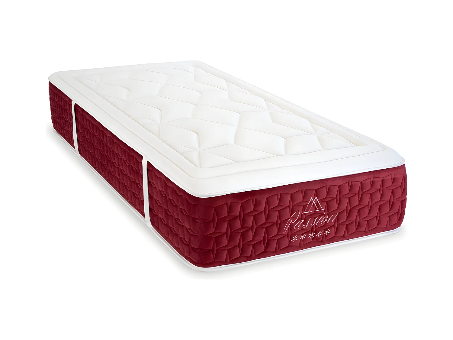 Matelas Passion Ressorts ensachés Accueil mémoire de forme - 32cm - 90 x200 cm