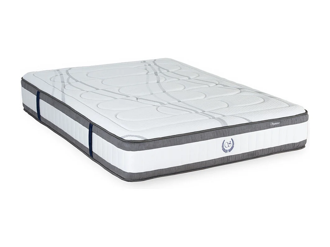 Matelas Signature 160x200 cm - Ressorts + mémoire - Ép. 30 cm