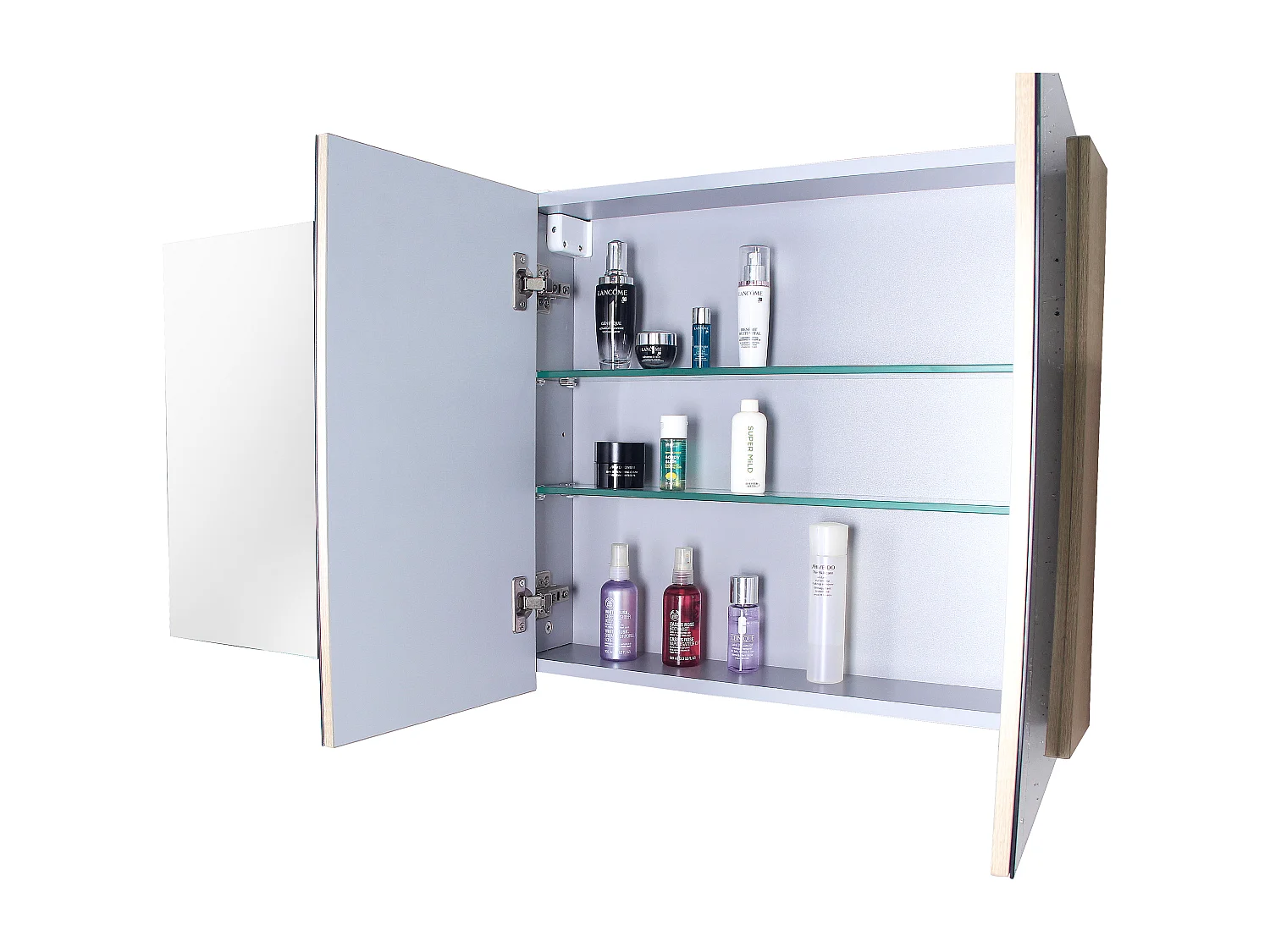 Ensemble de salle de bain 120 cm chêne californien naturel Aquazur