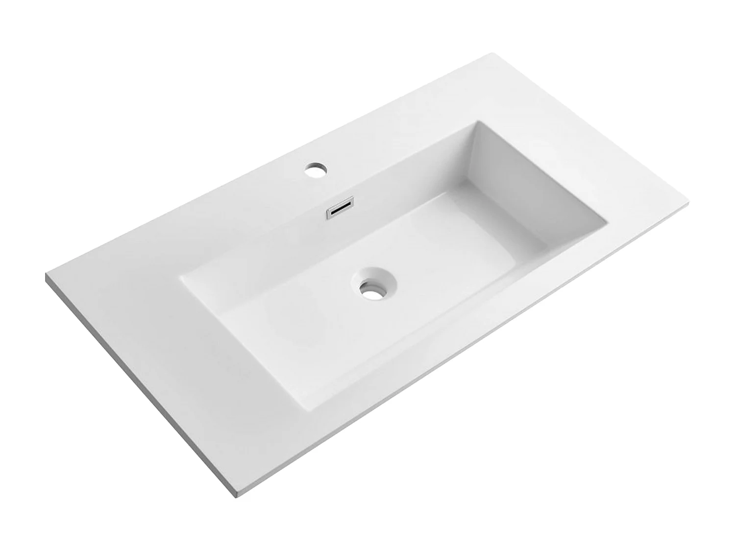 Ensemble meuble salle de bain 80 cm chêne californien brun Aquadoli