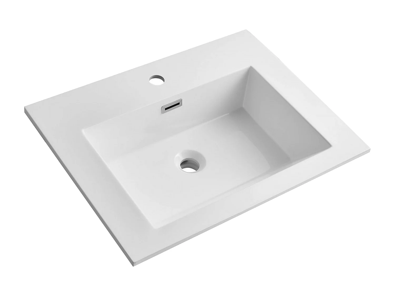 Ensemble salle de bain 60 cm chêne californien brun Aquadoli