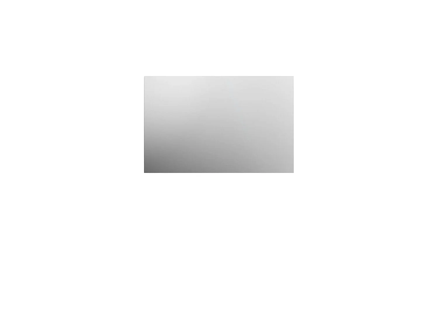 Miroir simple mural pour salle de bain