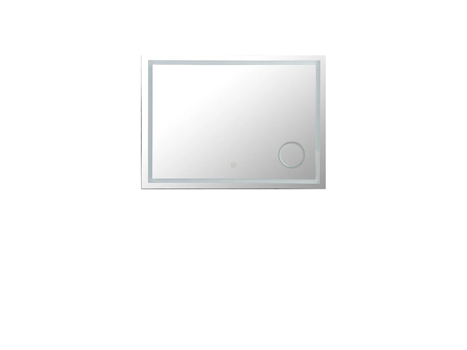 Miroir LED salle de bain 120 cm avec zoom grossissant-Jindoli