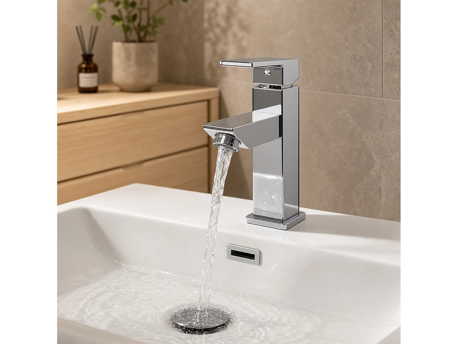 Robinet mitigeur lavabo et vasque