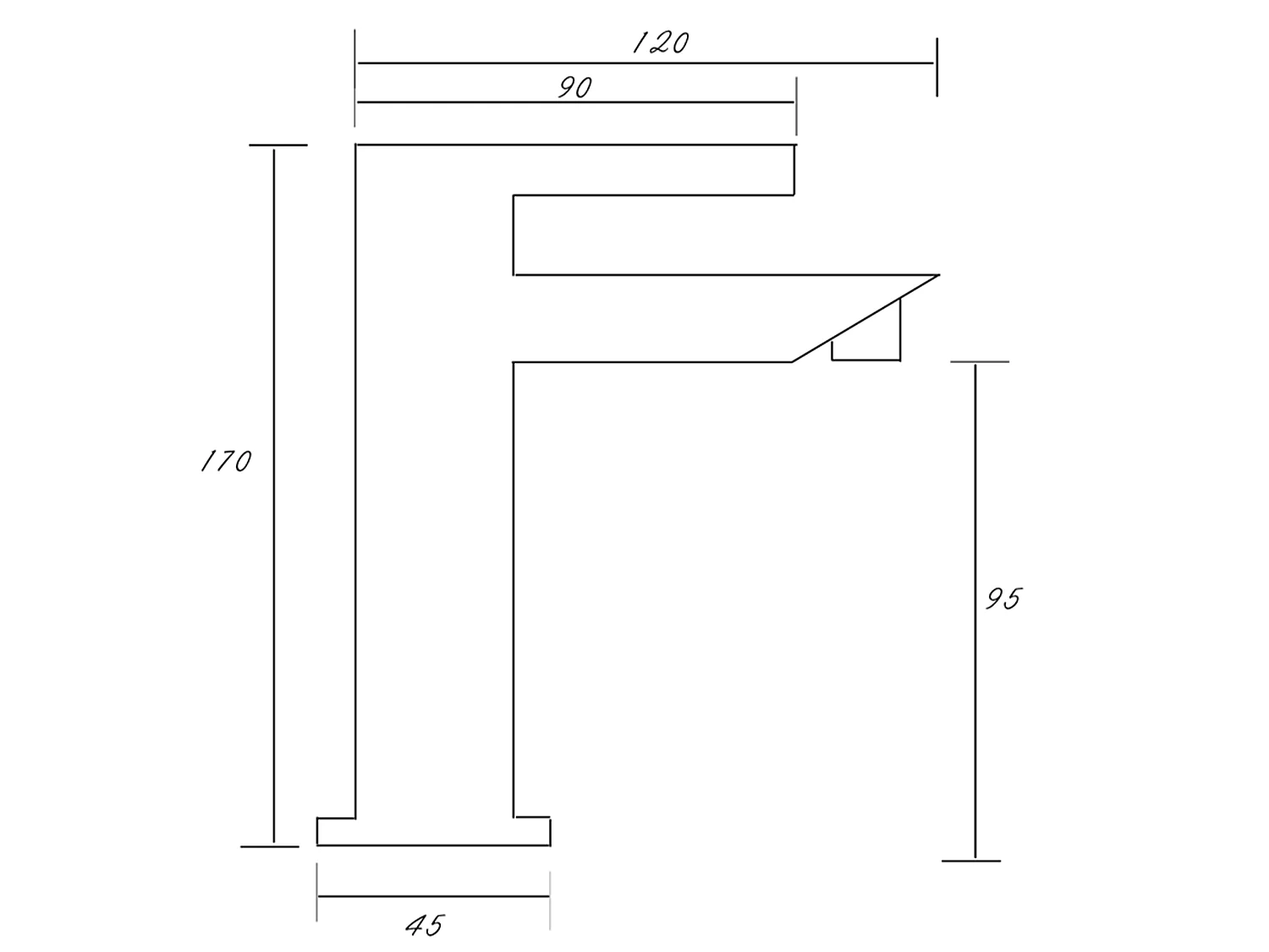 Robinet mitigeur lavabo et vasque