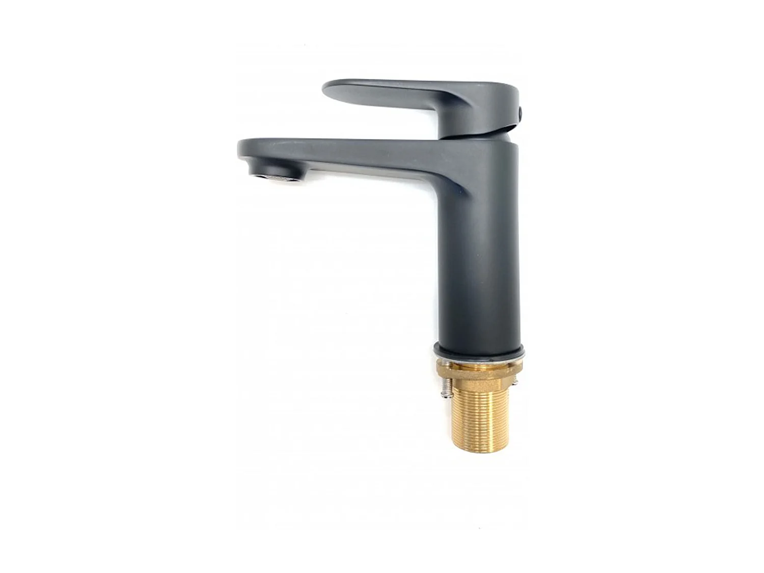 Mitigeur salle de bain noir petit modèle