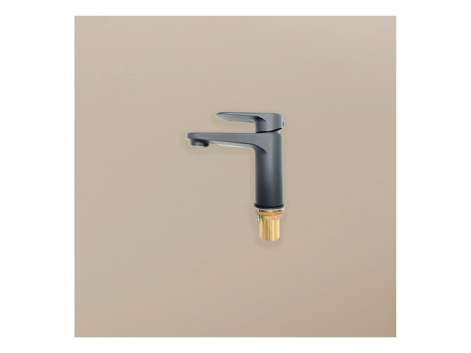 Mitigeur salle de bain noir petit modèle