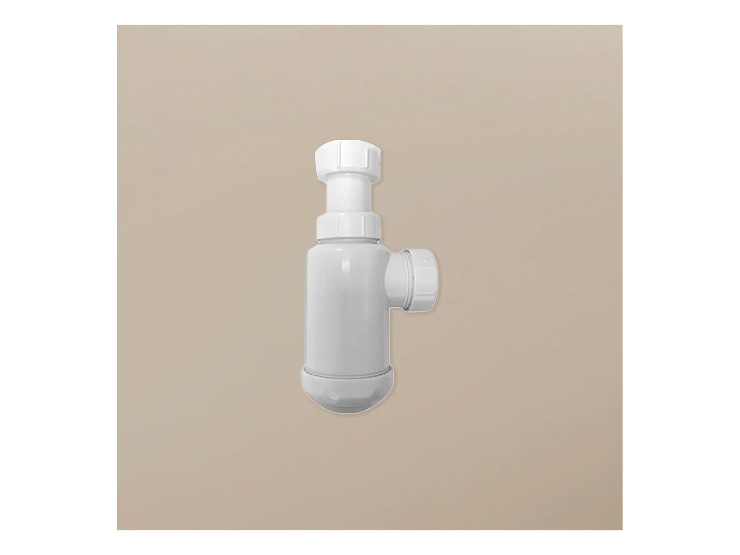 Siphon de lavabo réglable de salle de bain
