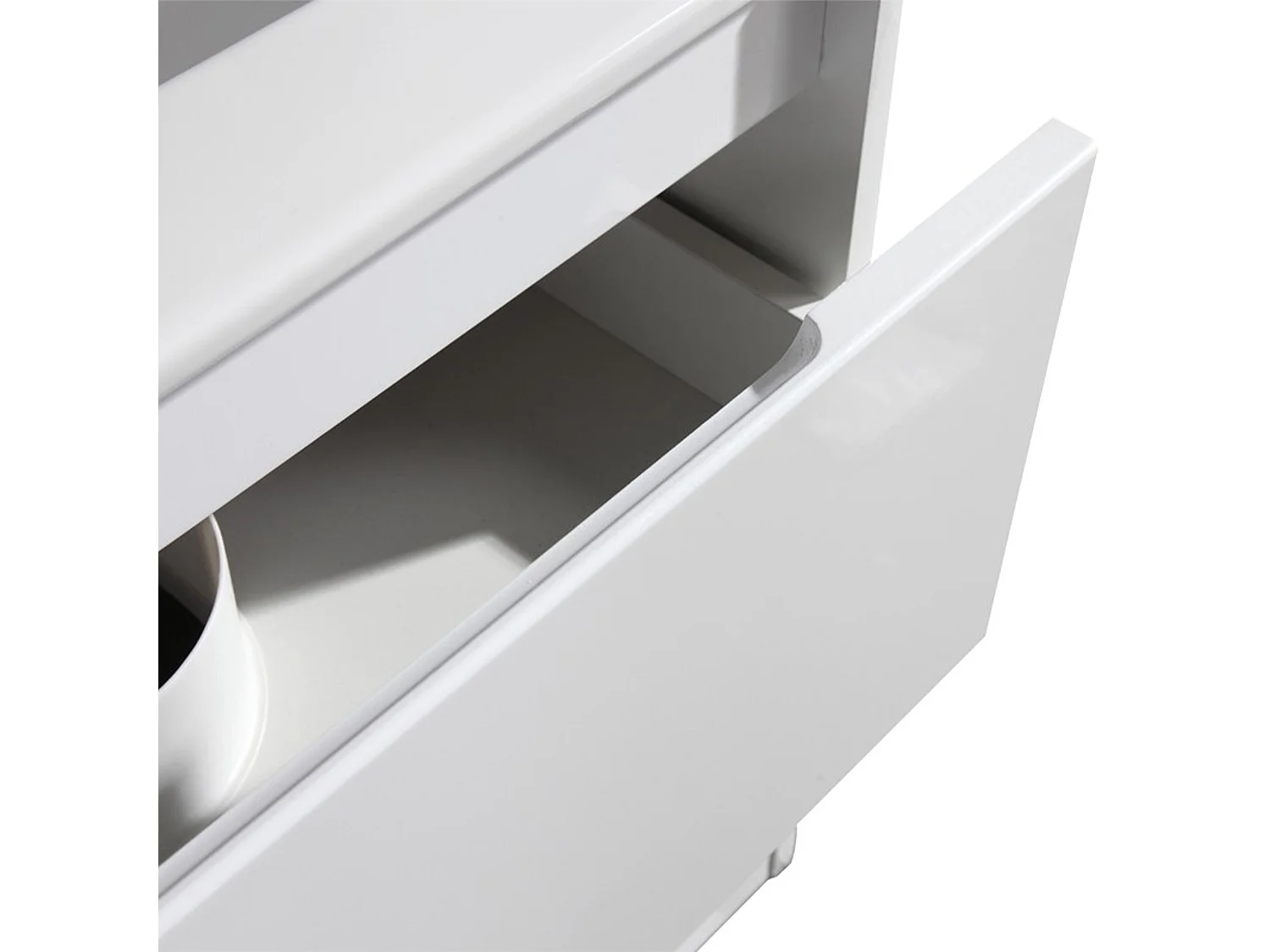 Meuble double vasque 120 cm blanc laqué Aquadoli