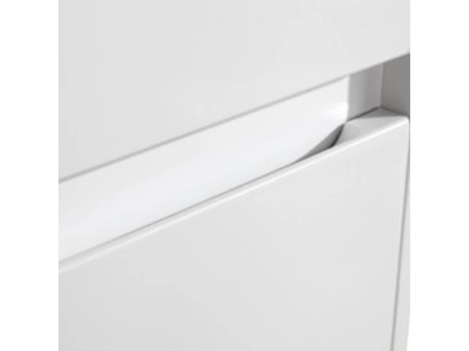 Colonne salle de bain 120 cm blanc laqué Aquadoli