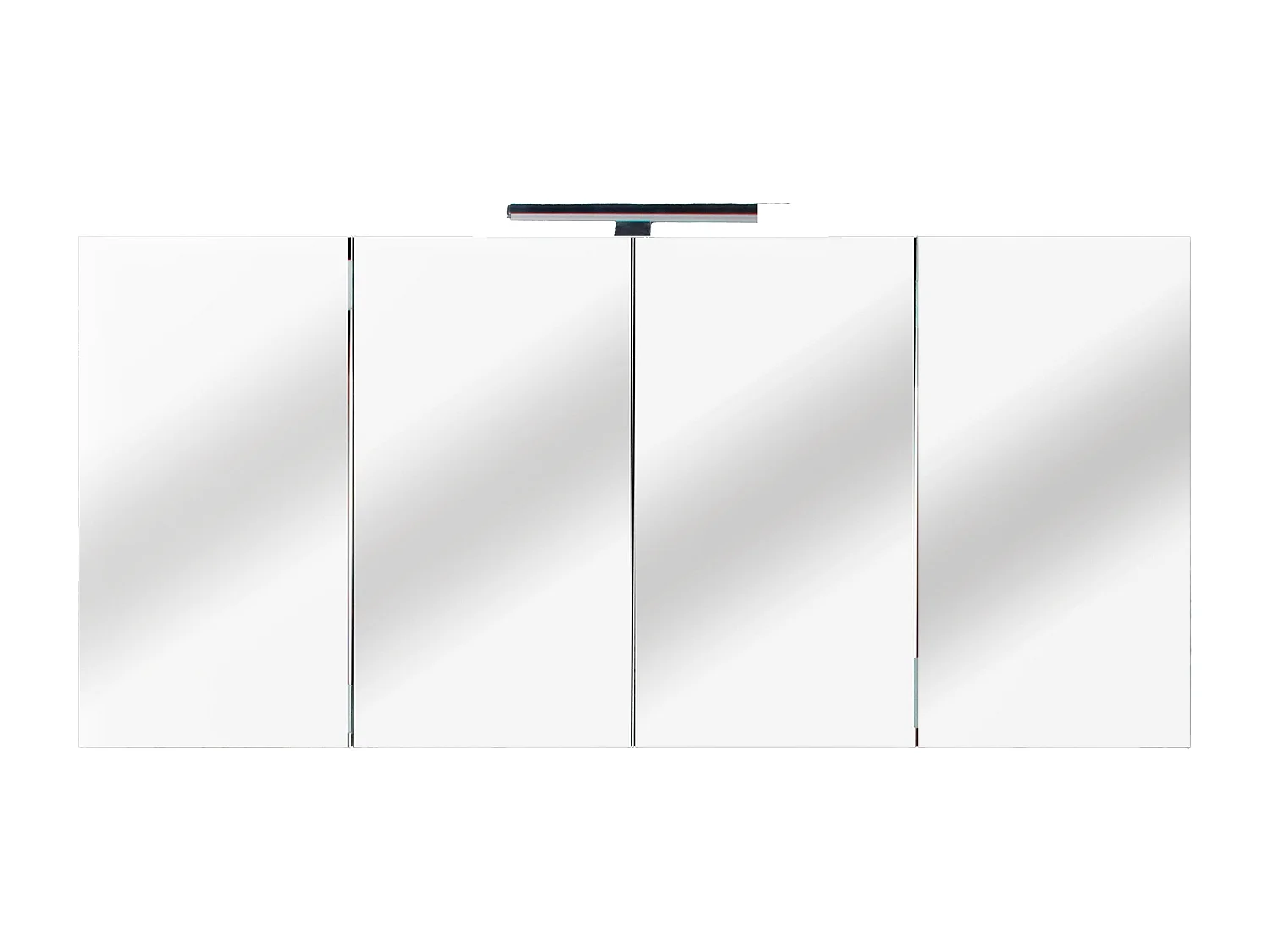 Armoire de toilette avec miroir 120 cm chêne californien naturel Aquazur