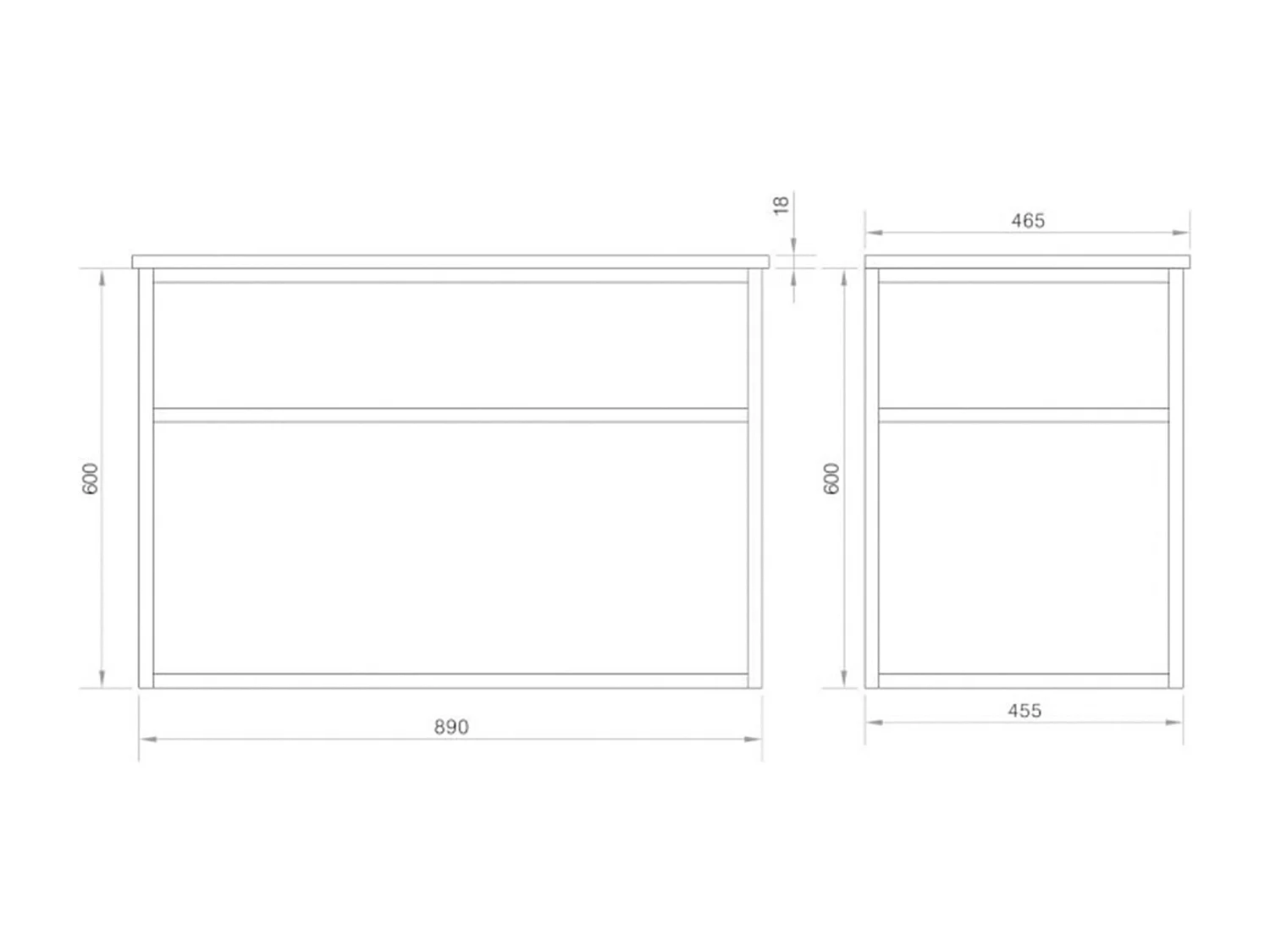 Lave main 90 cm métal noir Aquafredo