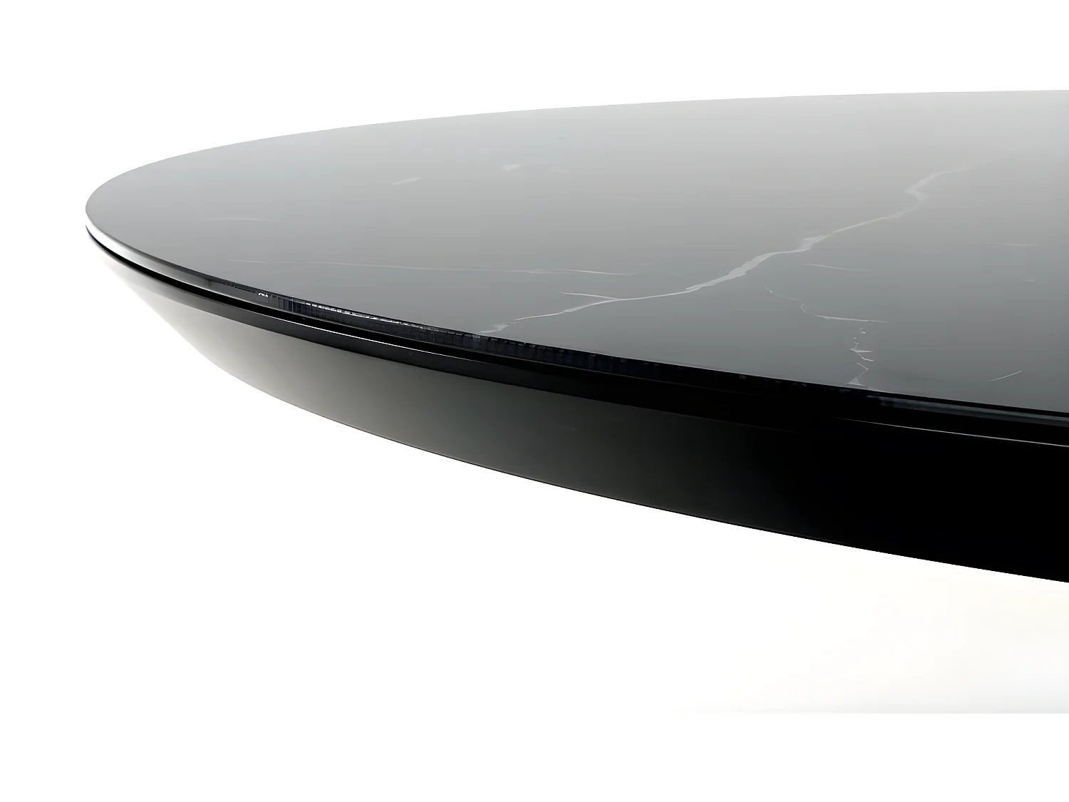 Table à manger extensible en verre 130-180 x 130 x 76 cm -