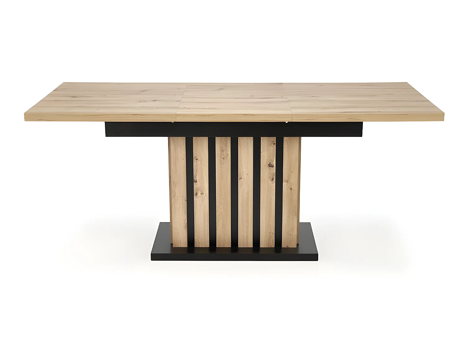 Table à manger extensible 130-180 x 80 x 76 cm - Chêne artisan