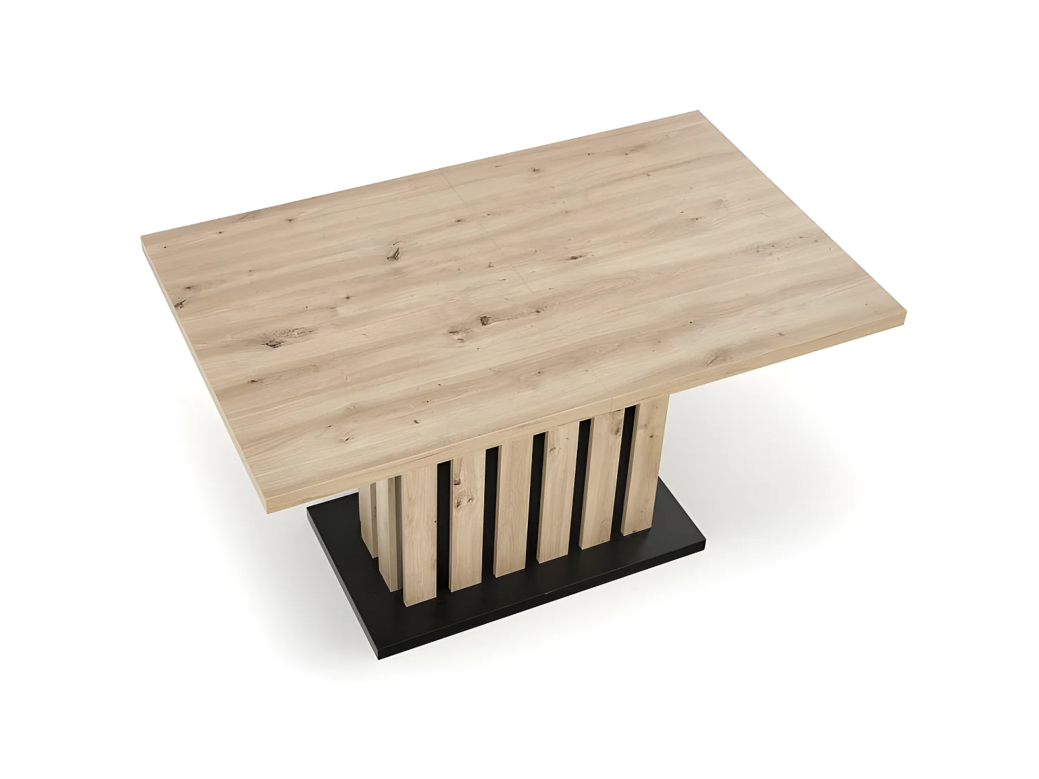 Table à manger extensible 130-180 x 80 x 76 cm - Chêne artisan