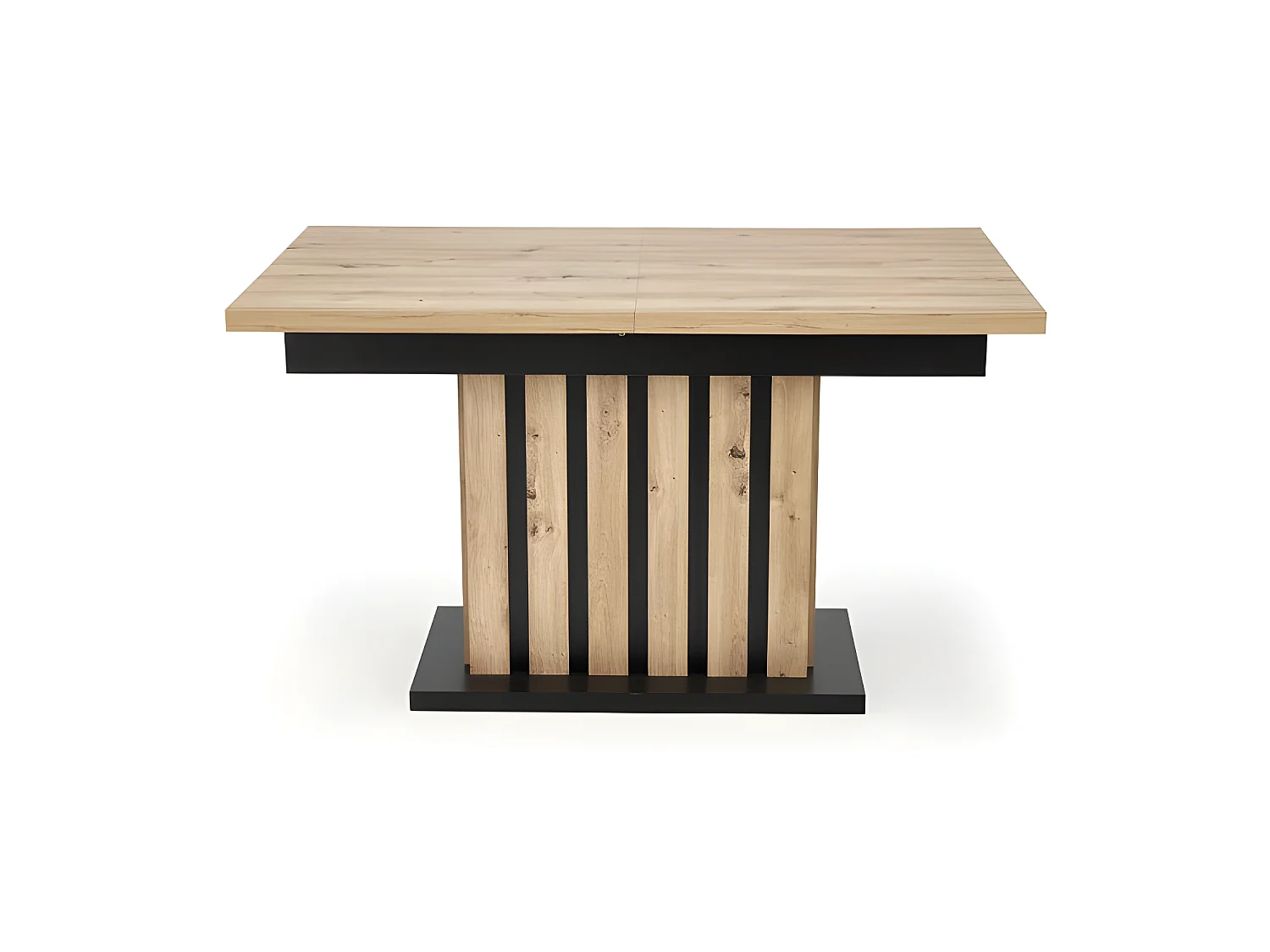 Table à manger extensible 130-180 x 80 x 76 cm - Chêne artisan