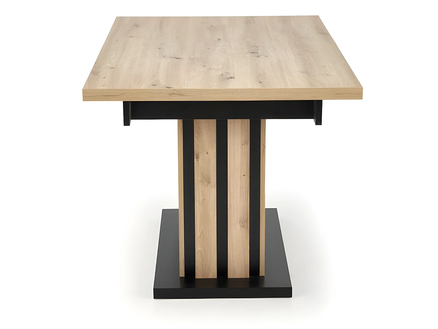 Table à manger extensible 130-180 x 80 x 76 cm - Chêne artisan