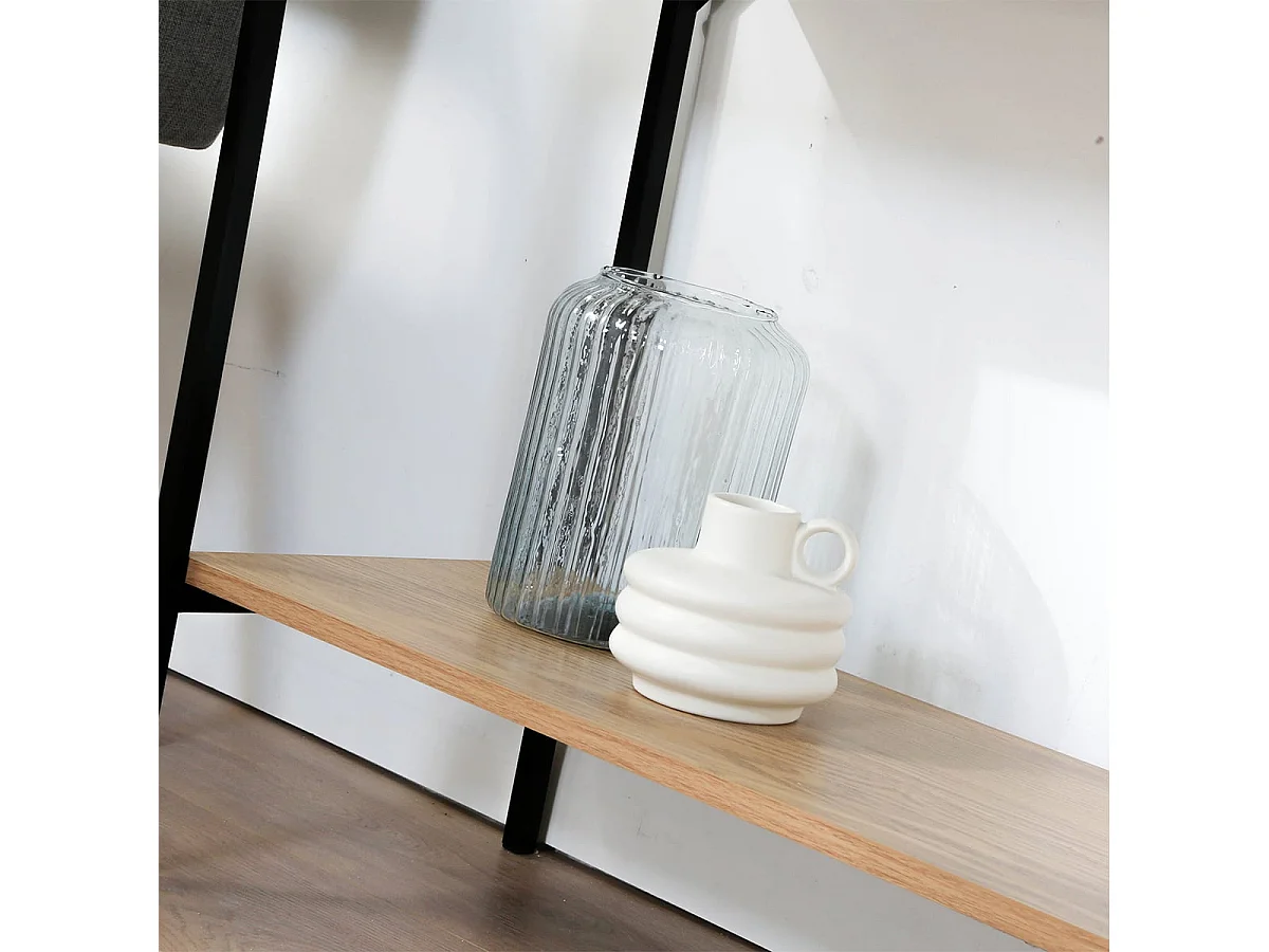 Konsole mit 2 Schubladen und 1 Regalboden in Eichenoptik L100cm - TESSA