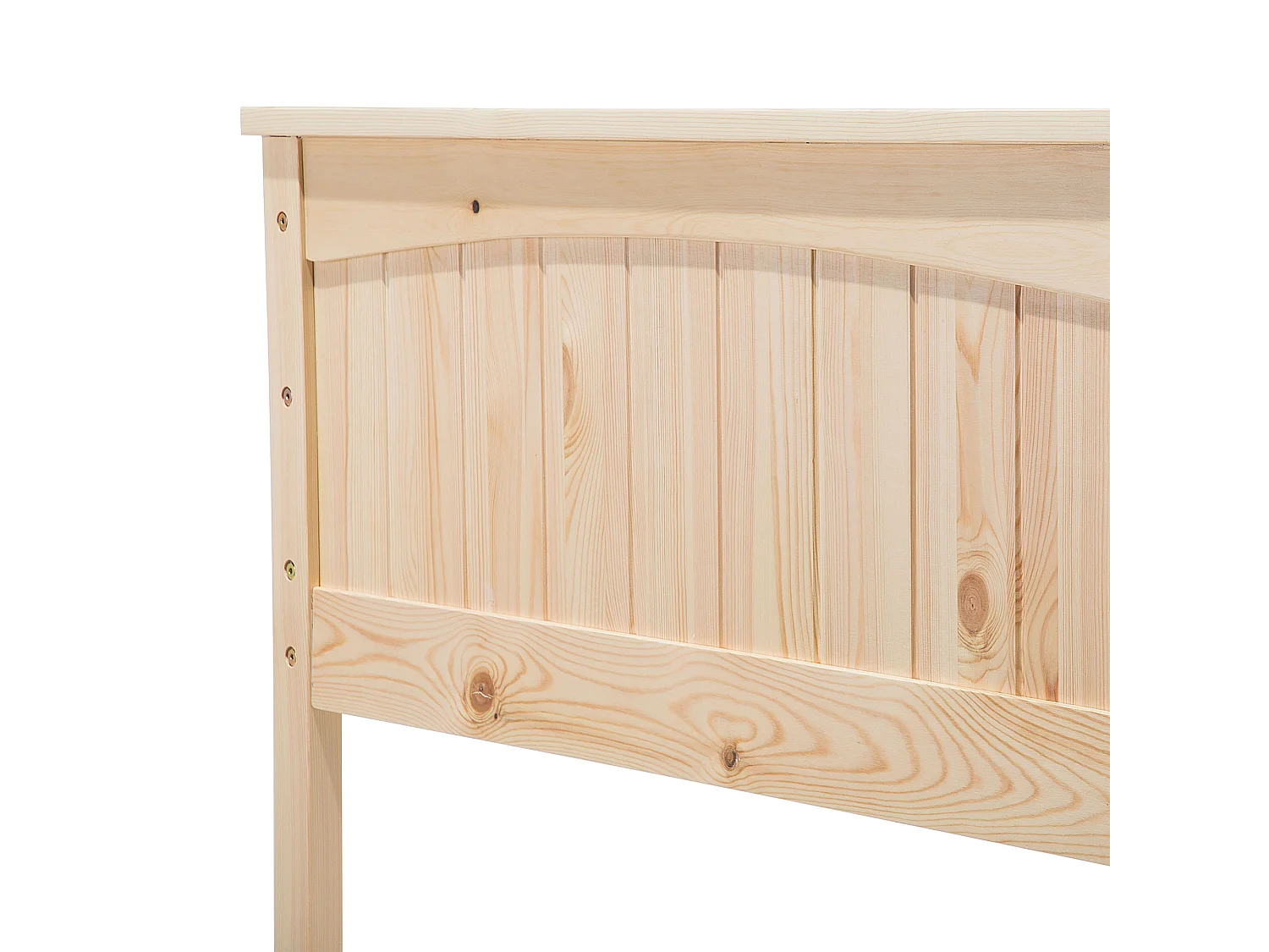 Lit superposé Bois de pin ALBON 90 x 200 cm Marron clair