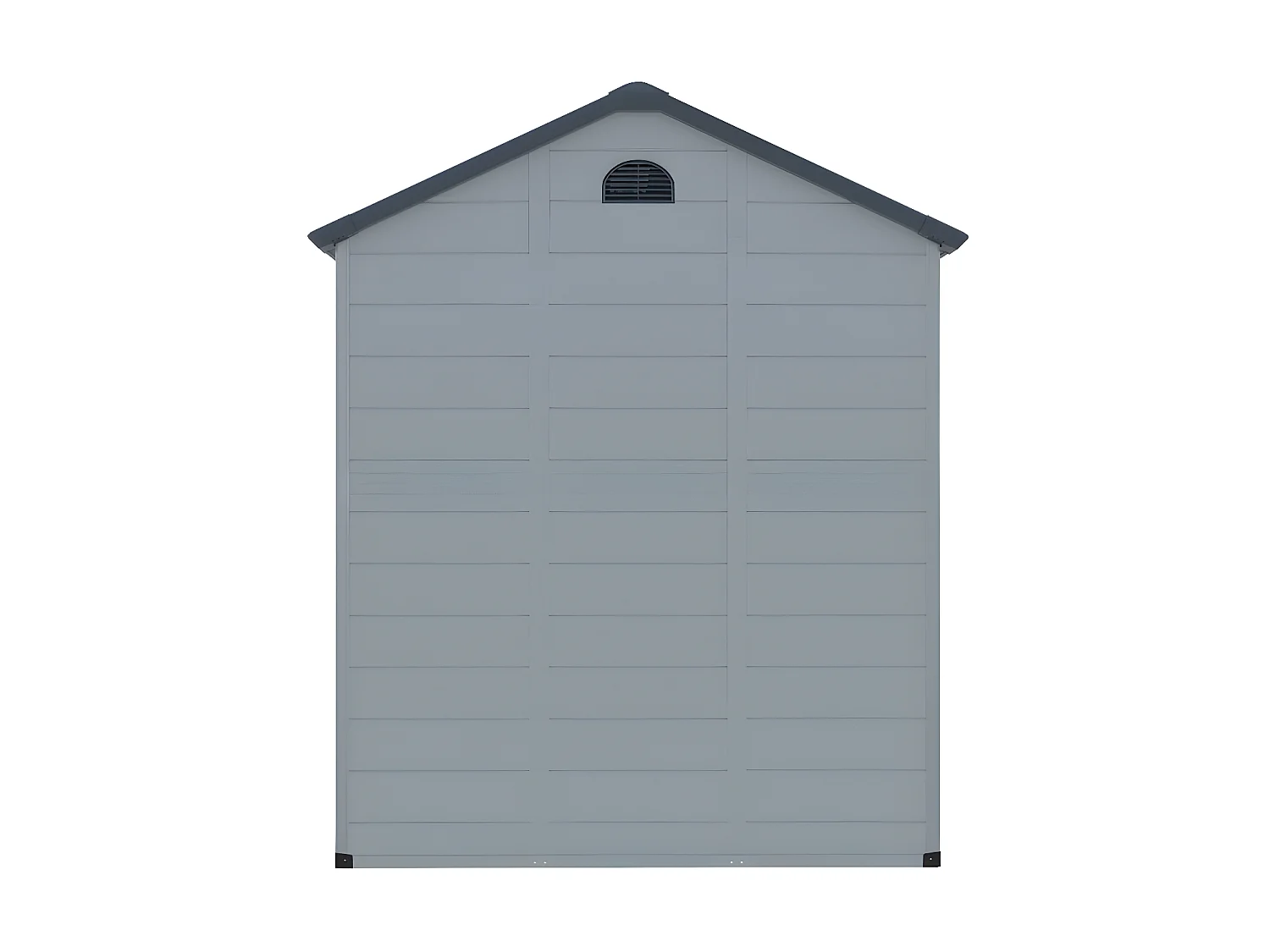 Abri de jardin en résine gris 3,65 m² - CESIO